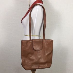 J. Jill genuine leather tote - carry everything!